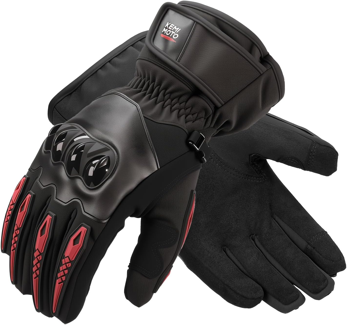 KEMIMOTO Guanti Moto Invernali touchscreen