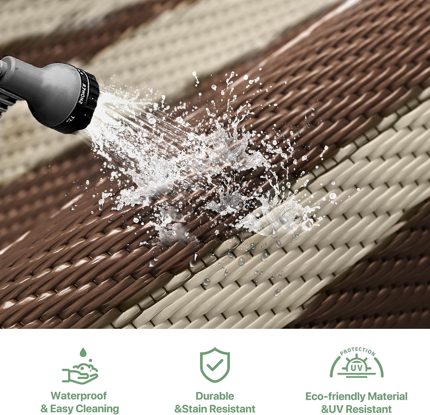 Detalle 1 de GENIMO Outdoor Rug 5'x8