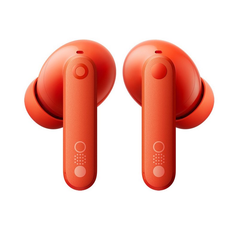 Detalle de Nothing CMF Buds Pro 2: Auriculares Bluetooth con ANC 50 dB y estuche giratorio, color naranja