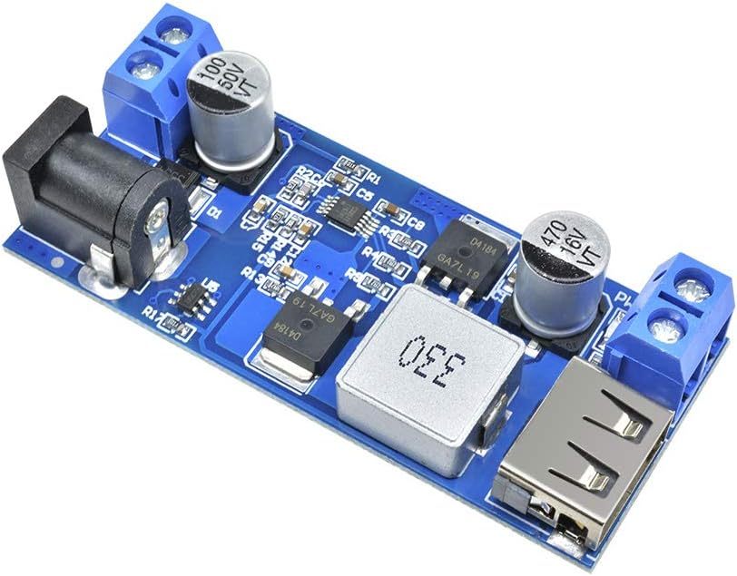 Detalle 2 de Heemol Heemol-LH-012063 buck-convertermodule met USB, 5,2 V-uitgang