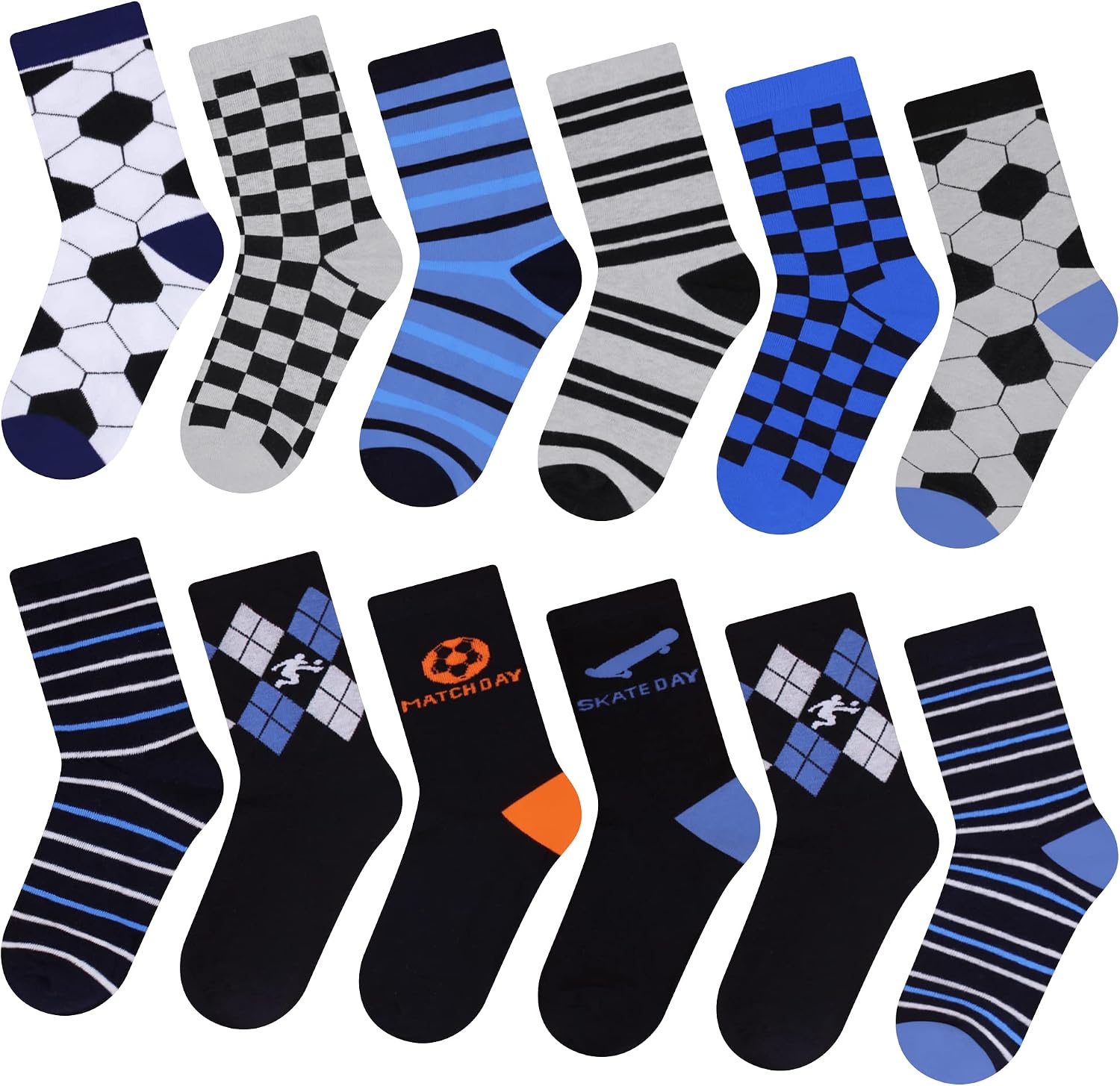 Thumbnail 6 de L&K-II calzini navy in spugna, 10 paia