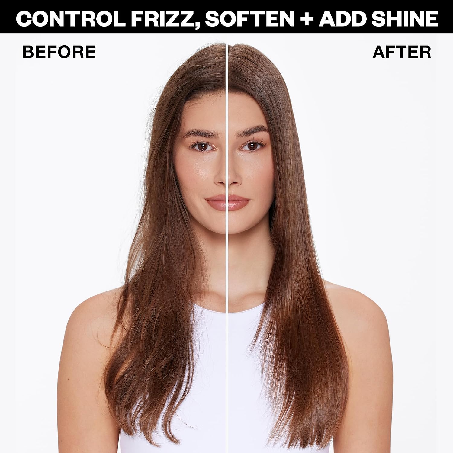 Detalle de IGK Good Behavior Spirulina Protein Smoothing Spray: Heat Protectant for Frizz Control