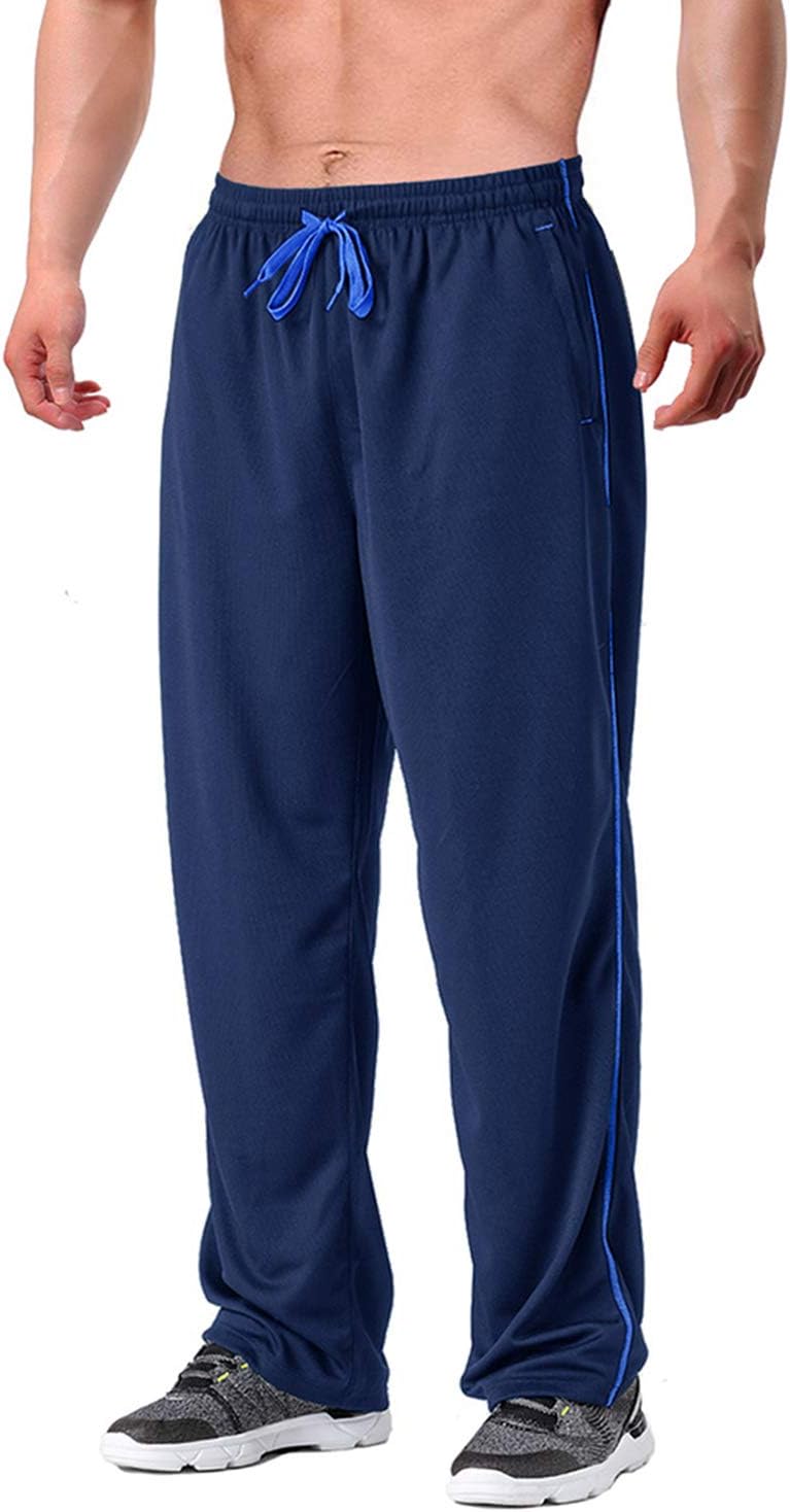 Detalle de EKLENTSON mesh jogging bottoms with pockets