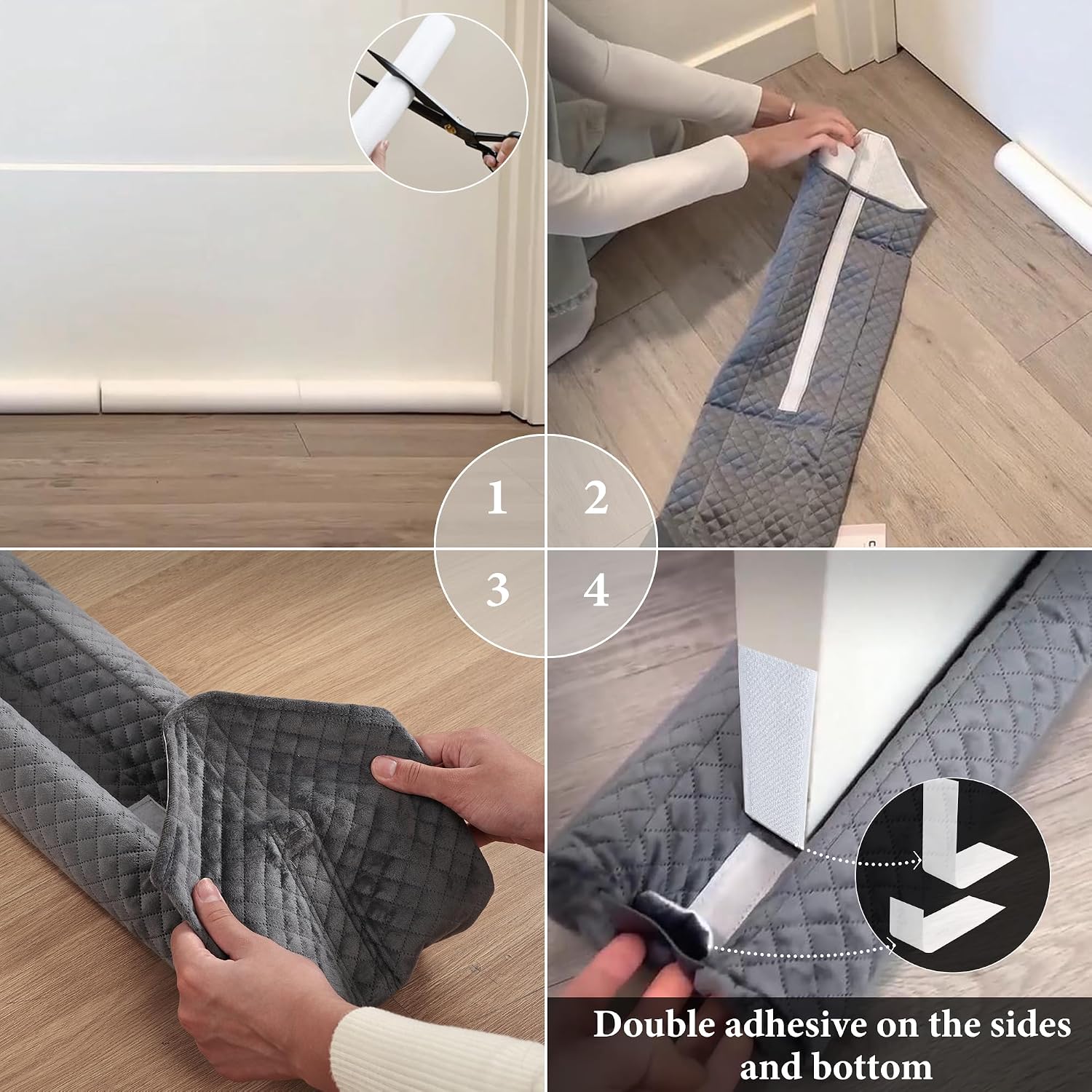 Thumbnail 6 de Ciieyuo Draft Stopper 30–36'' Adjustable 🏠