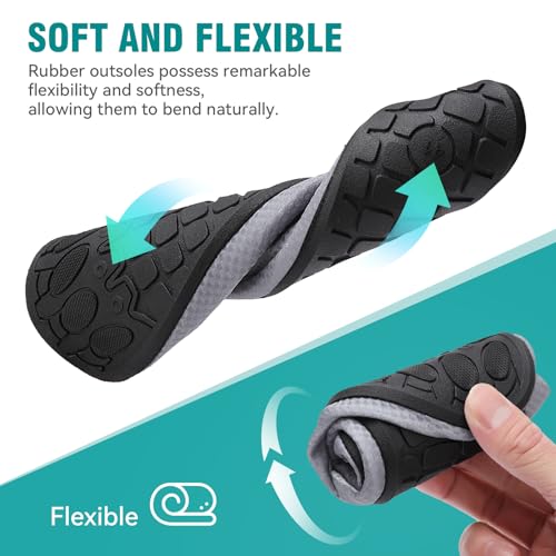 Detalle 2 de Gitzing Water Shoes for Women & Men – Grey, UK 3.5 / EU 36