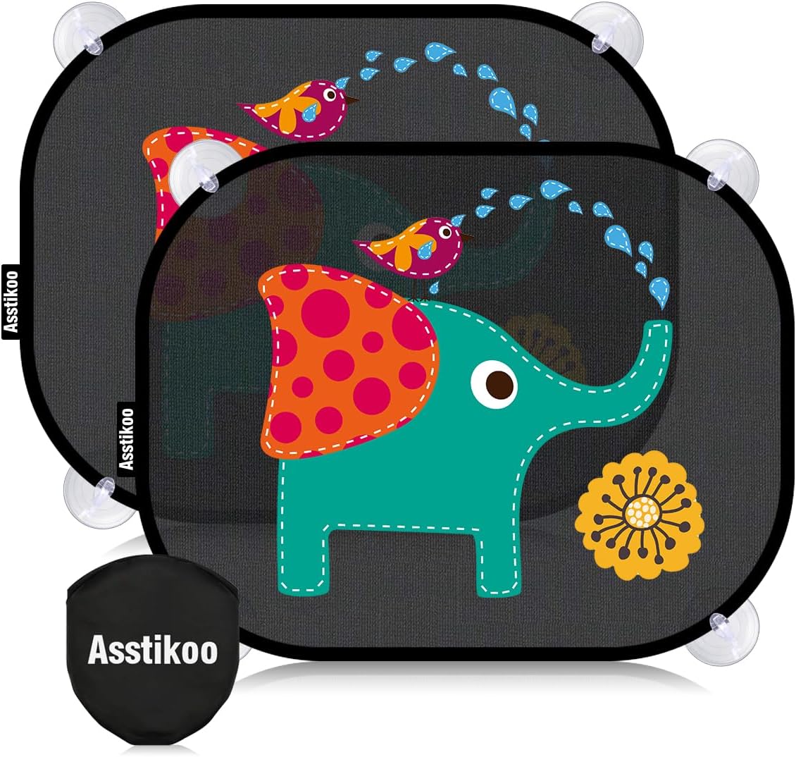 Thumbnail 6 de Asstikoo Baby Car Window Shades UV Protection