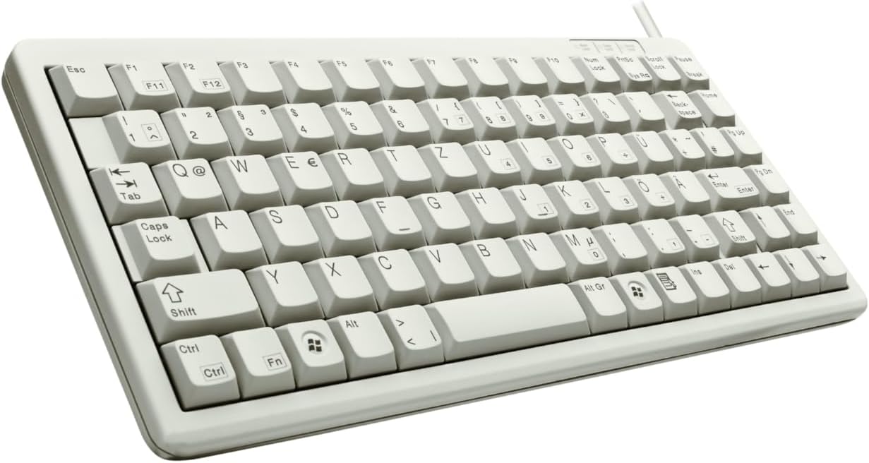 Detalle 2 de CHERRY G84-4100: Kompakte mechanische Tastatur mit Pan-Nordischem Layout (QWERTY) und Kabel, ML-Switches