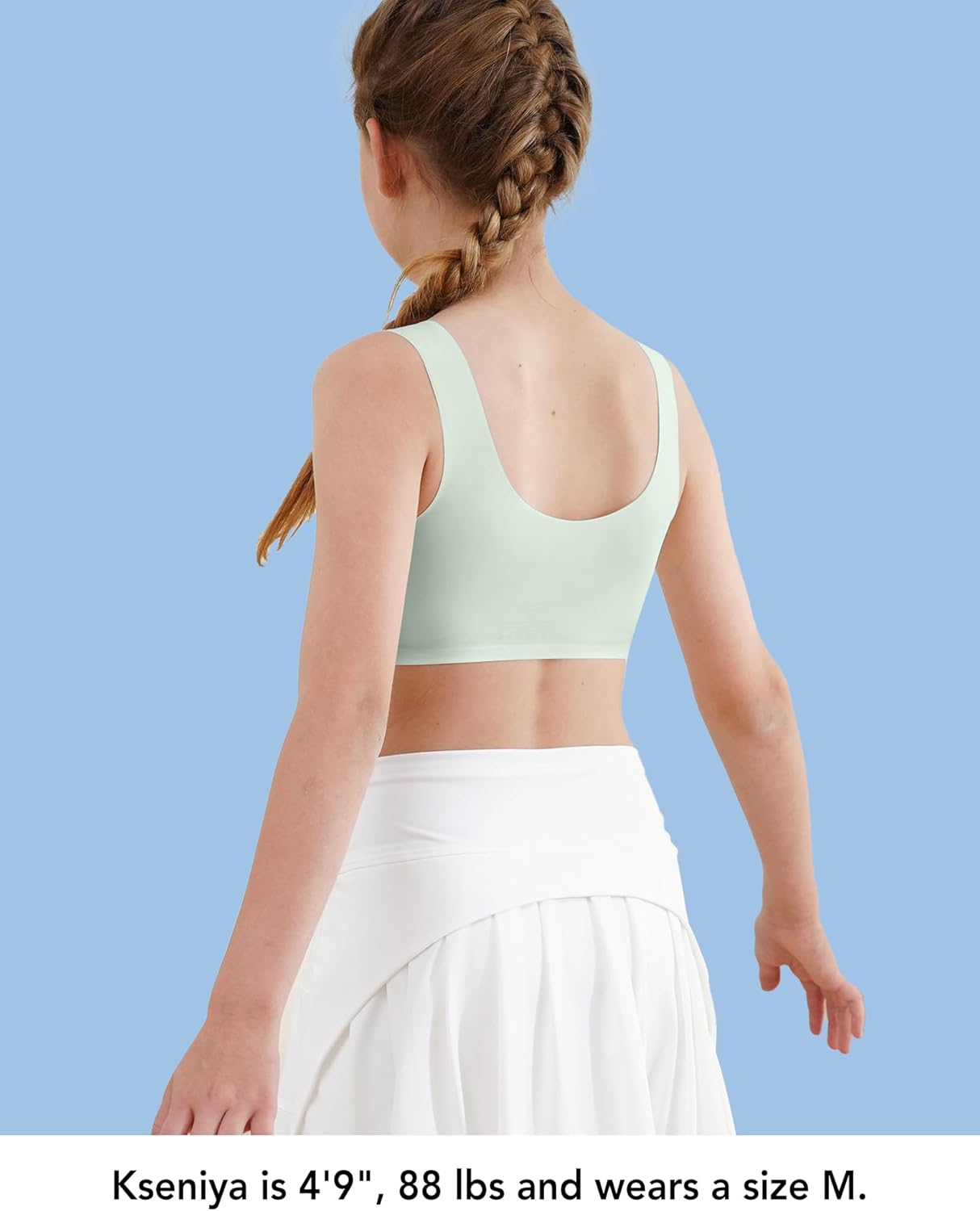 Thumbnail 2 de SALIA GIRL Girls’ Training Bras (10–16) Seamless Sports Bra with Removable Padding