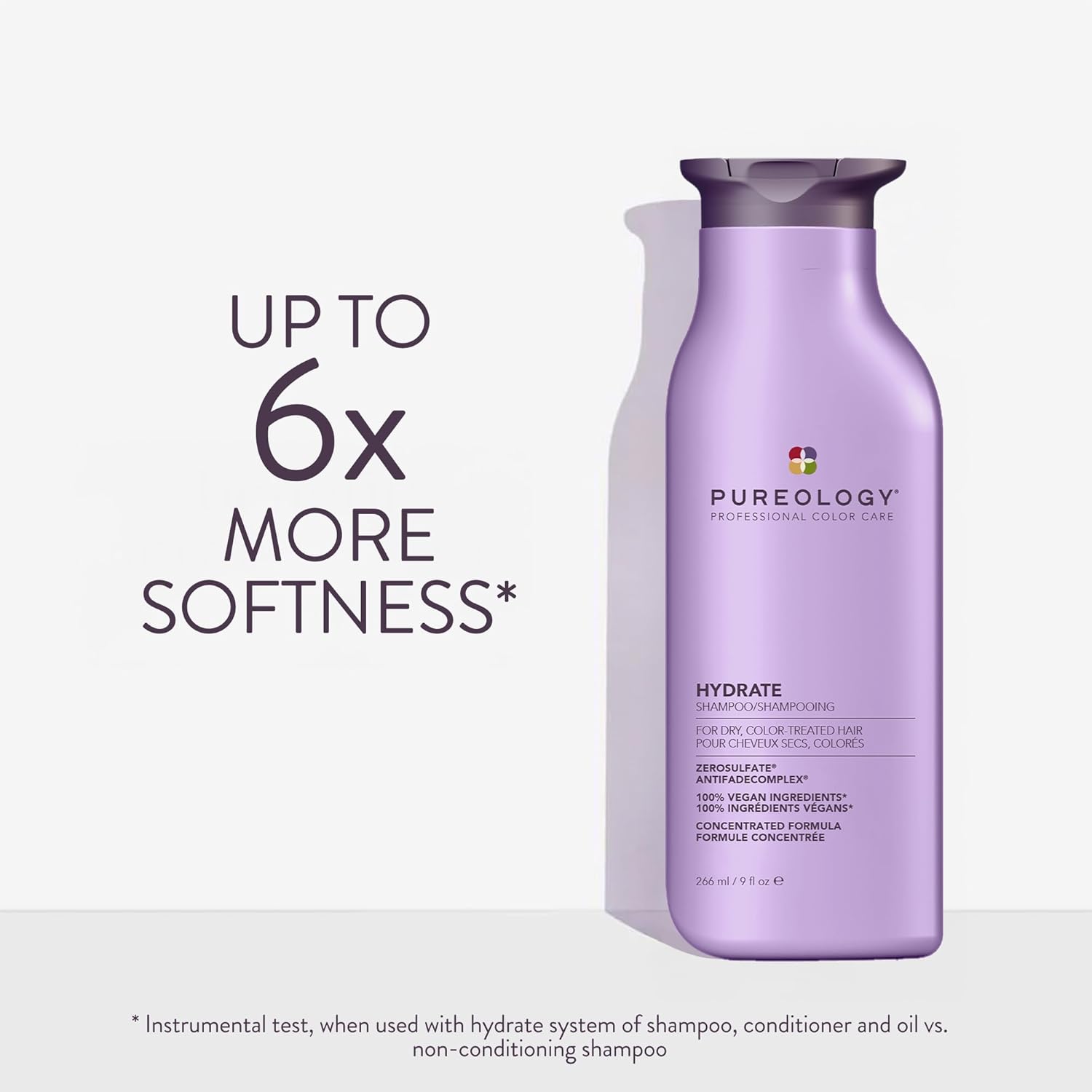 Thumbnail 2 de Pureology Hydrate moisturising shampoo & conditioner duo set (sulphate-free) for dry, colour-treated hair