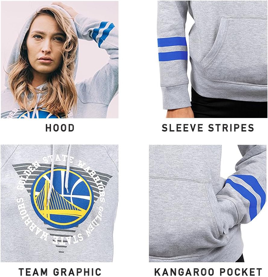 Thumbnail 4 de Ultra Game NBA women’s Soft Fleece Crop Top Pullover Hoodie