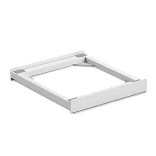 Detalle de Meliconi Torre Basic L60: Kit de soporte lavadora-secadora premontado, capacidad 250 kg, blanco