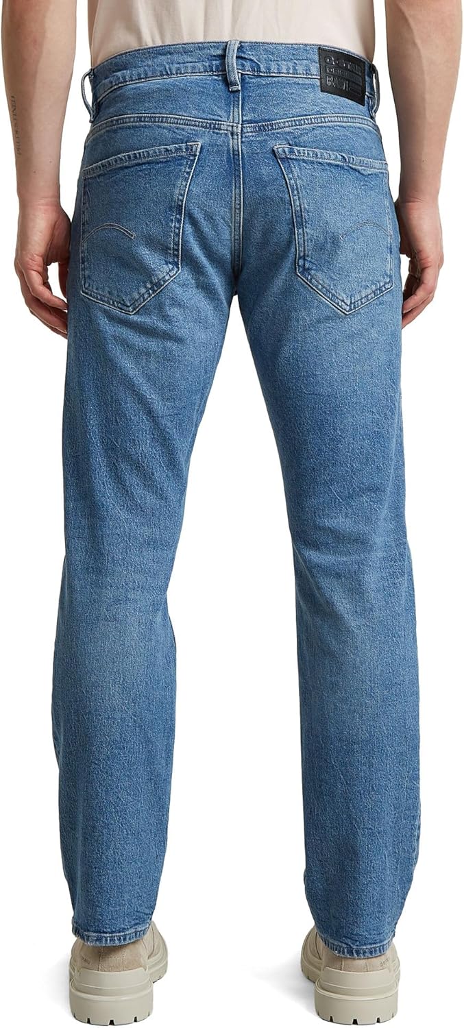 Detalle 2 de G-Star RAW Herren Jeans Mosa Straight Jeans – zeitlose Gerade Passform