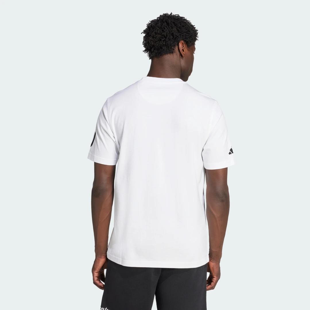 Detalle 2 de Camiseta de la Juventus US Pack – Adidas, color Blanco