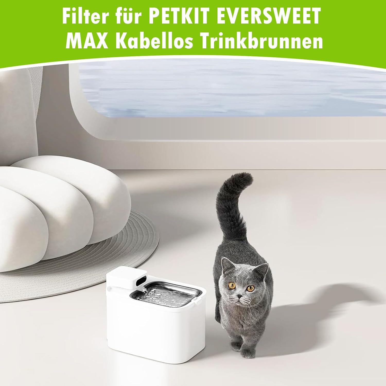 Detalle 2 de PETKIT EVERSWEET MAX Filter 10er Set