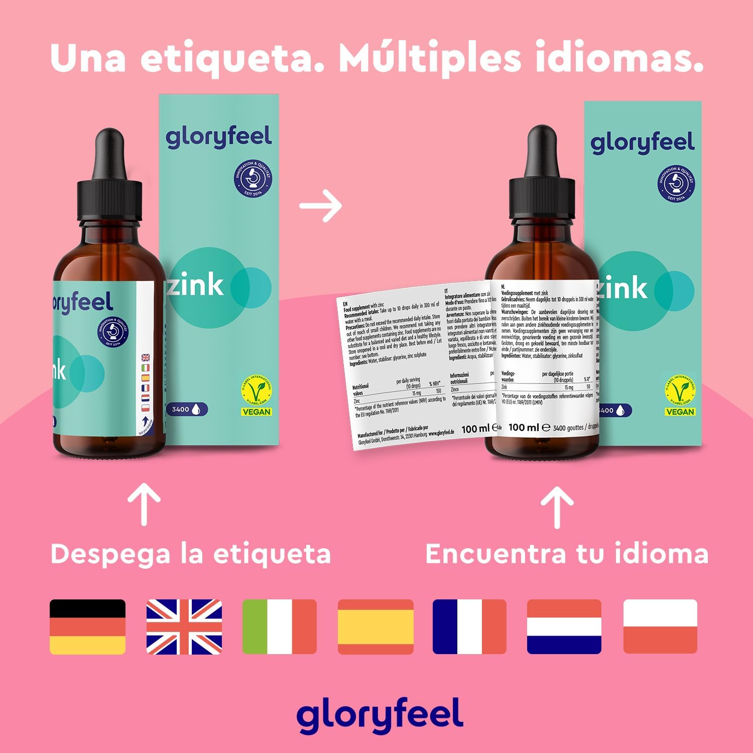 Thumbnail 6 de Zinc Líquido iónico Premium - 3400 gotas 🍃