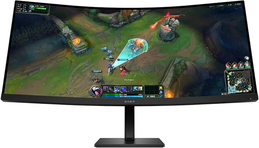 Detalle de HP OMEN 34c G2 Monitor gaming 34" WQHD 180 Hz