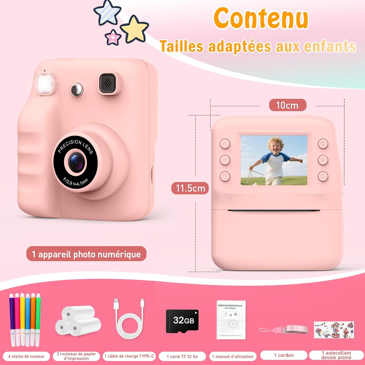 Thumbnail 5 de Appareil photo enfant 32GB