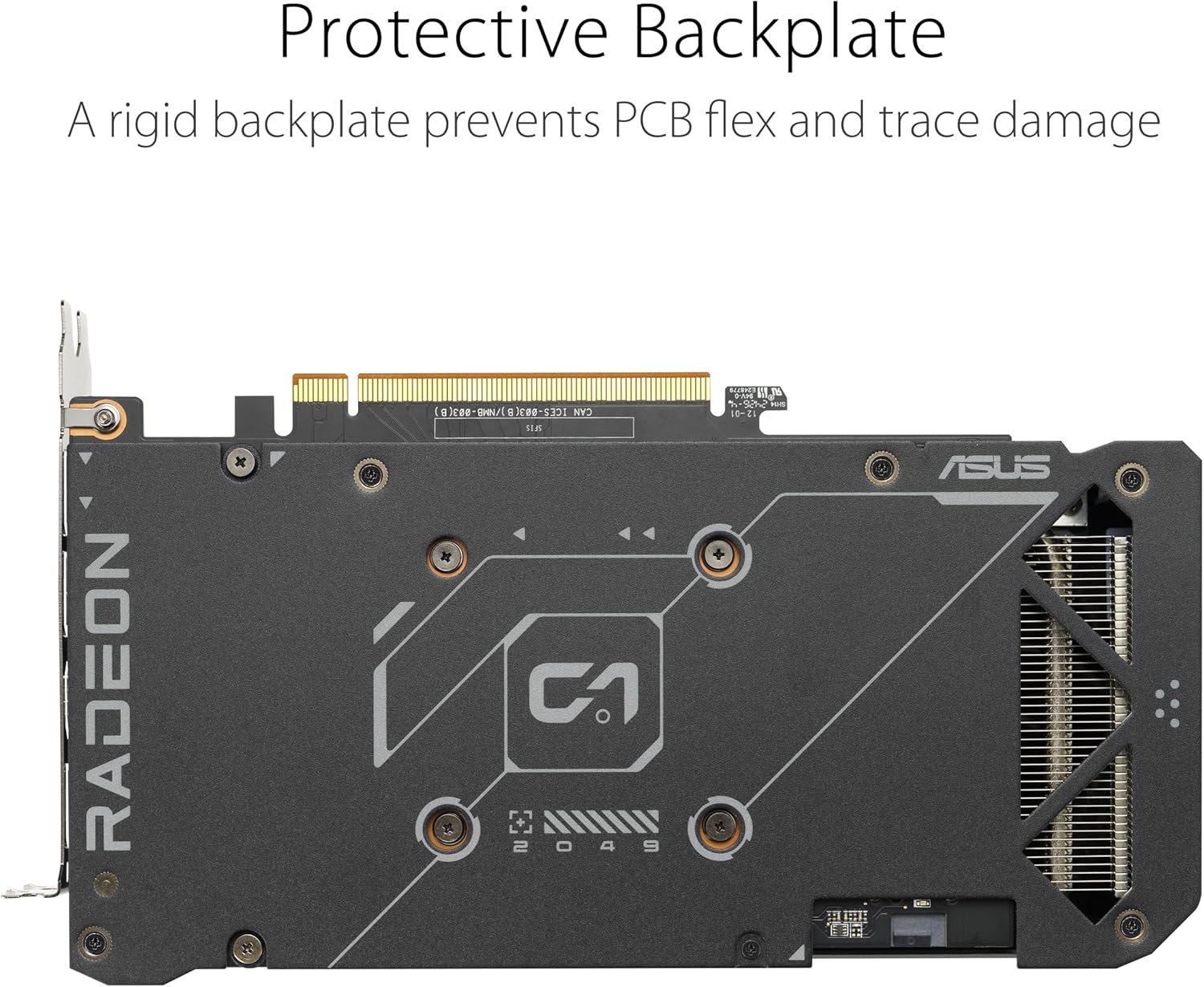 Thumbnail 3 de ASUS Dual Radeon RX 7600 EVO OC Edition 8GB GDDR6 (PCIe 4.0) Gaming-Grafikkarte mit HDMI 2.1 & 3x DisplayPort 1.4a