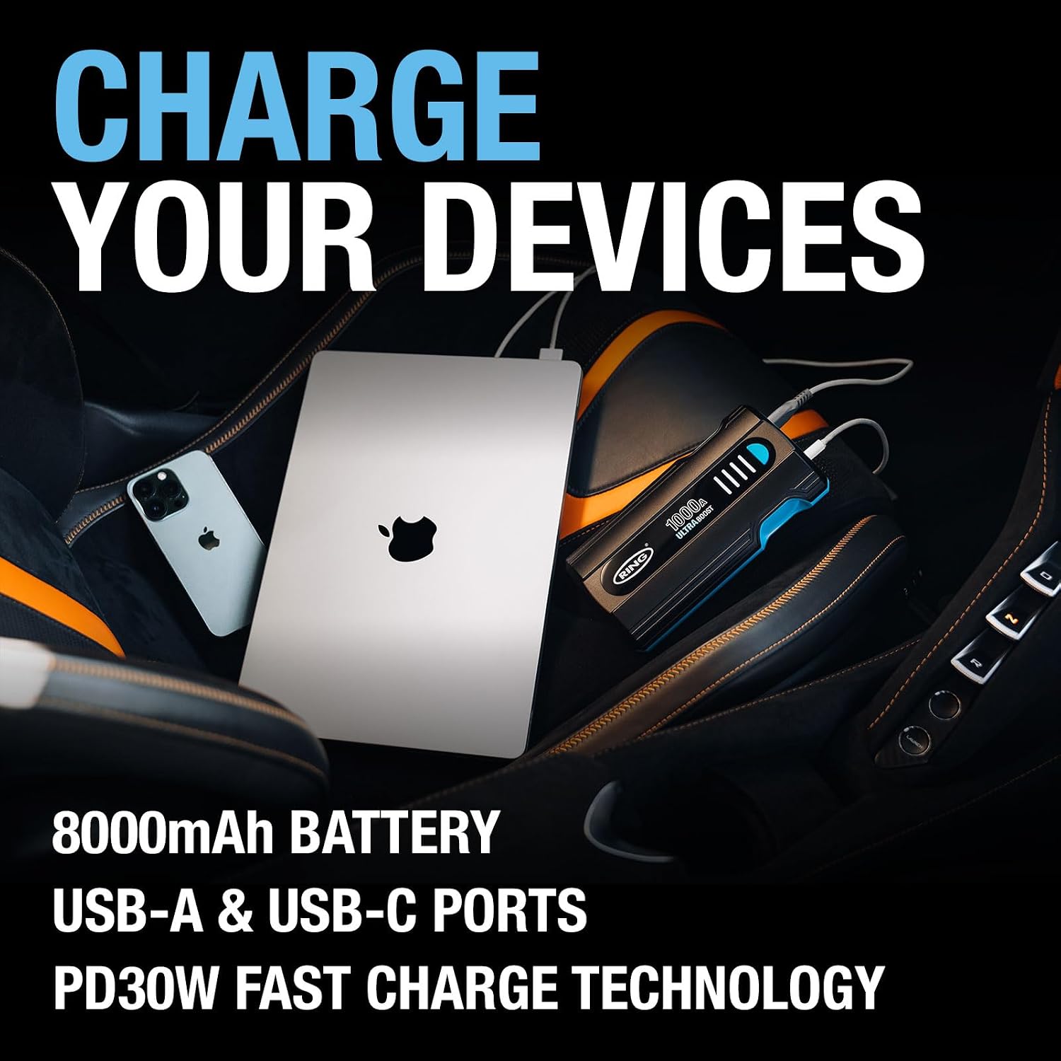 Thumbnail 5 de RING ULTRABOOST 1000A jump starter for cars