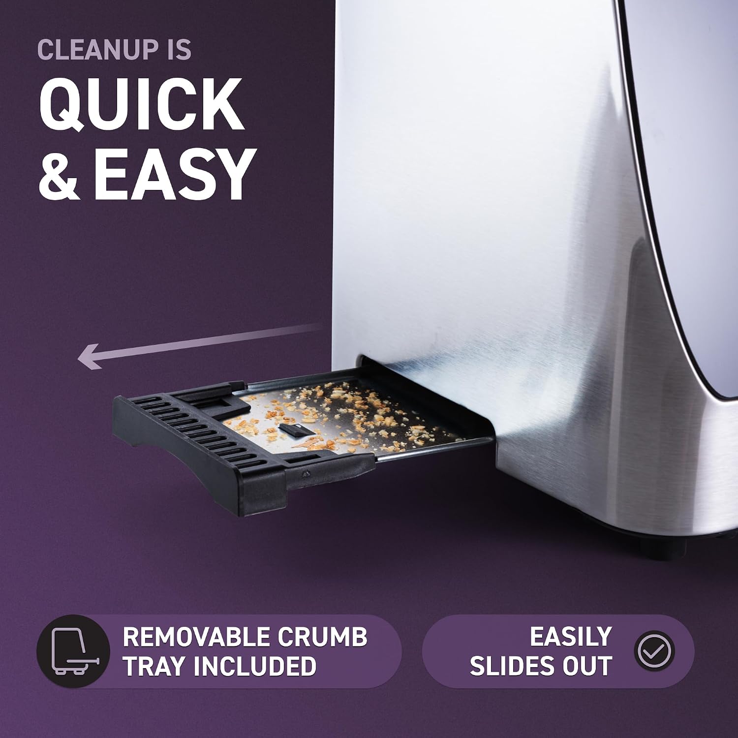 Thumbnail 5 de Inspirex Touch Screen Smart Toaster 2-slice 🍞