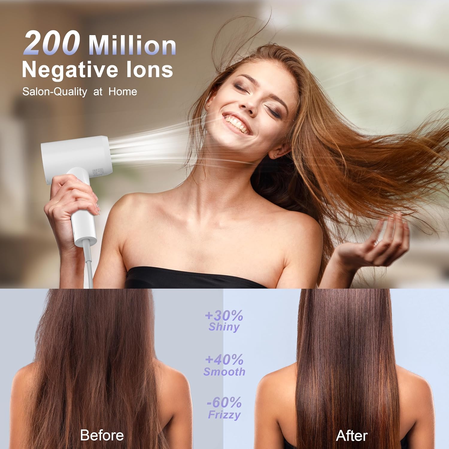 Thumbnail 2 de YAPOY Hair Dryer 110,000 RPM — Ionic hairdryer