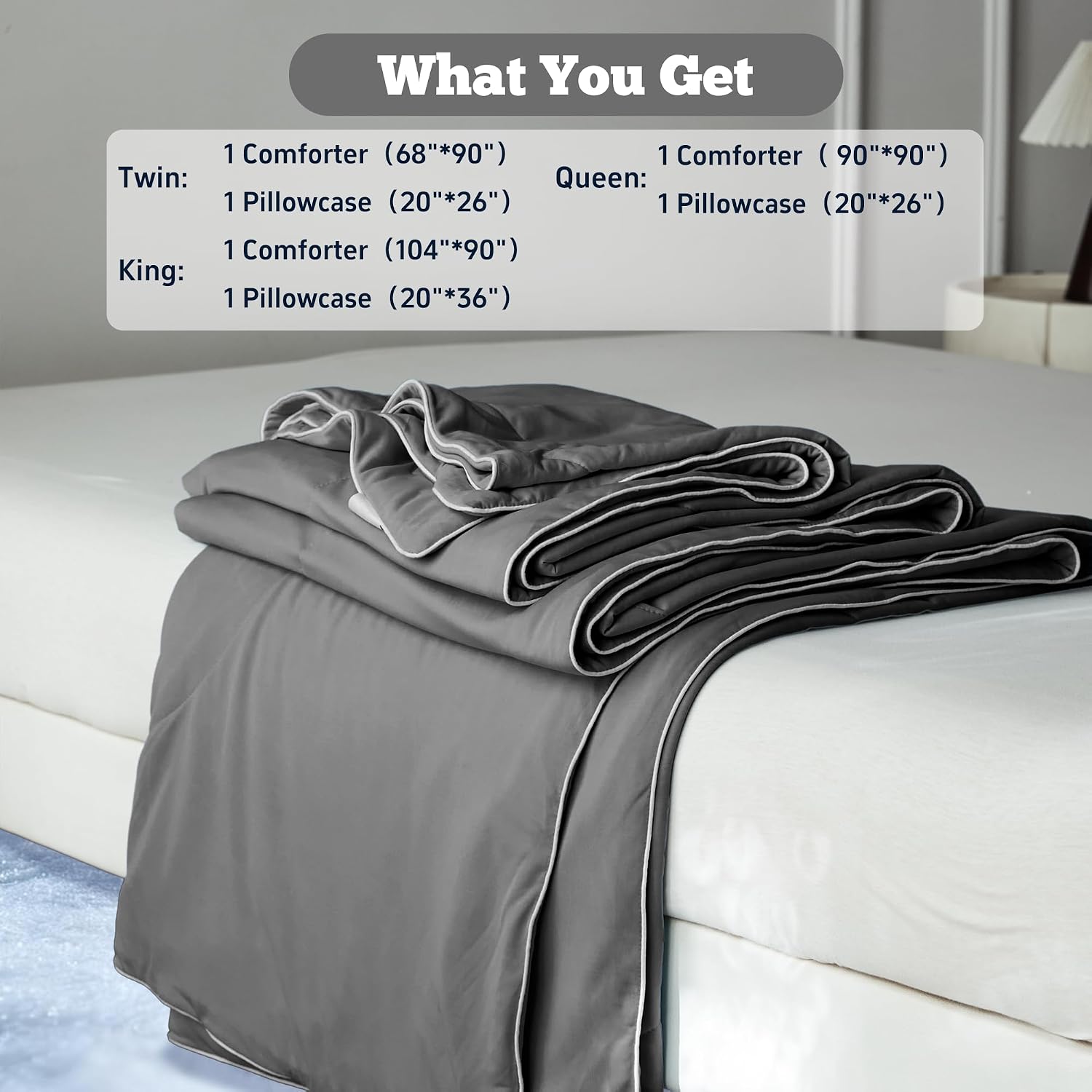 Detalle 2 de DOWNCOOL Cooling Comforter, Queen Size
