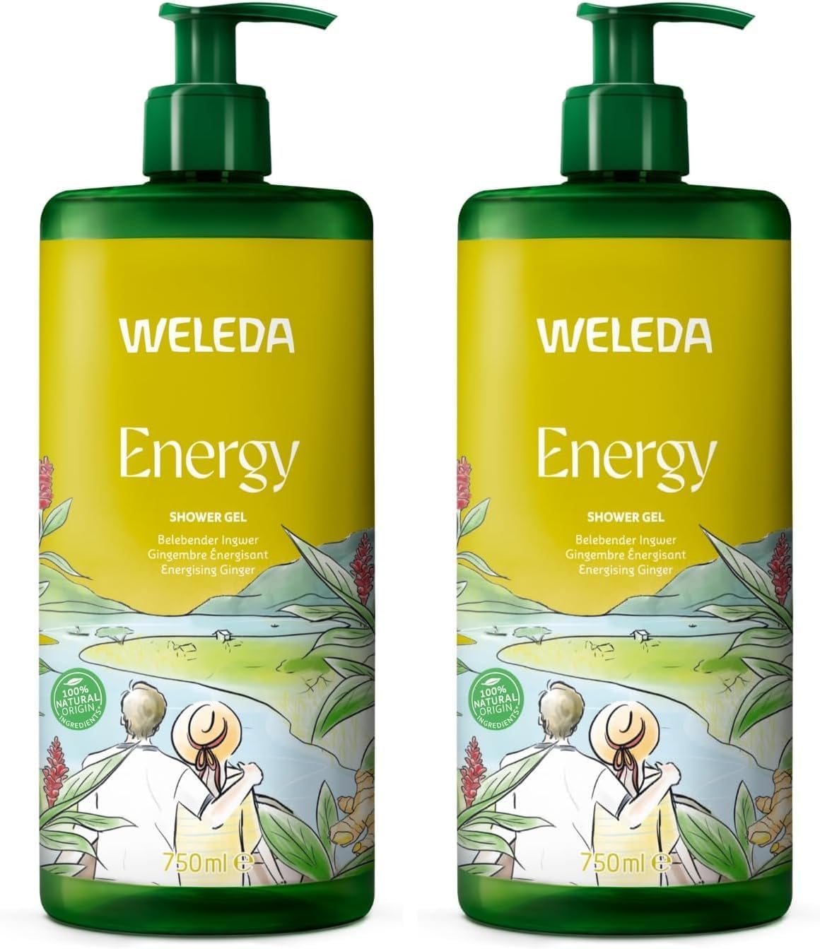 Thumbnail 5 de Weleda Energy Gel Douche Gingembre Énergisant – Gel douche gingembre & citronnelle, 750 ml
