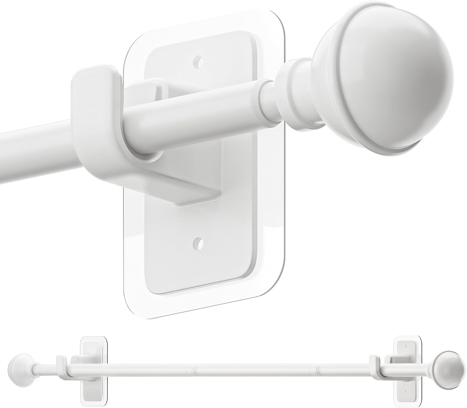 ENJOYBASICS No Drill Curtain Rods