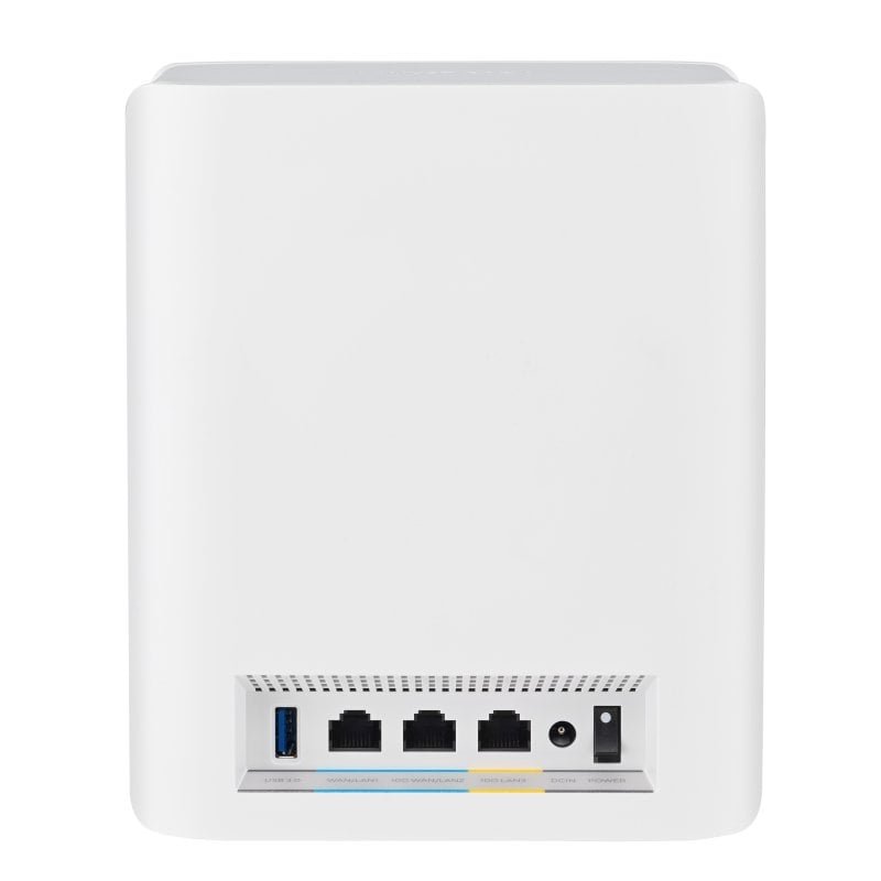 Detalle 2 de ASUS ZenWiFi BT10 Pack de 2: sistema en malla WiFi 7 tri‑banda para el hogar inteligente