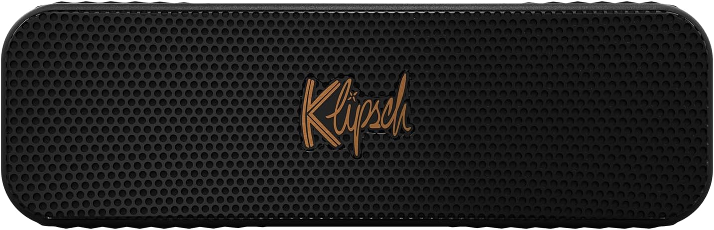 Thumbnail 1 de Klipsch Detroit altoparlante Bluetooth portatile con suono stereo bilanciato, IP67 e fino a 20 ore di autonomia – modalità Broadcast, nero