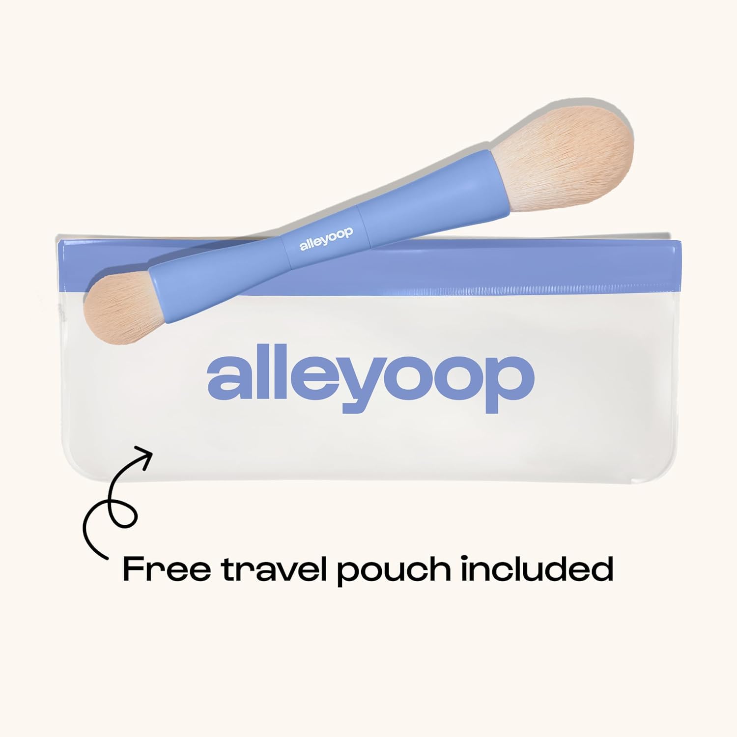 Detalle de Alleyoop Retractable Makeup Brush Set 4-in-1