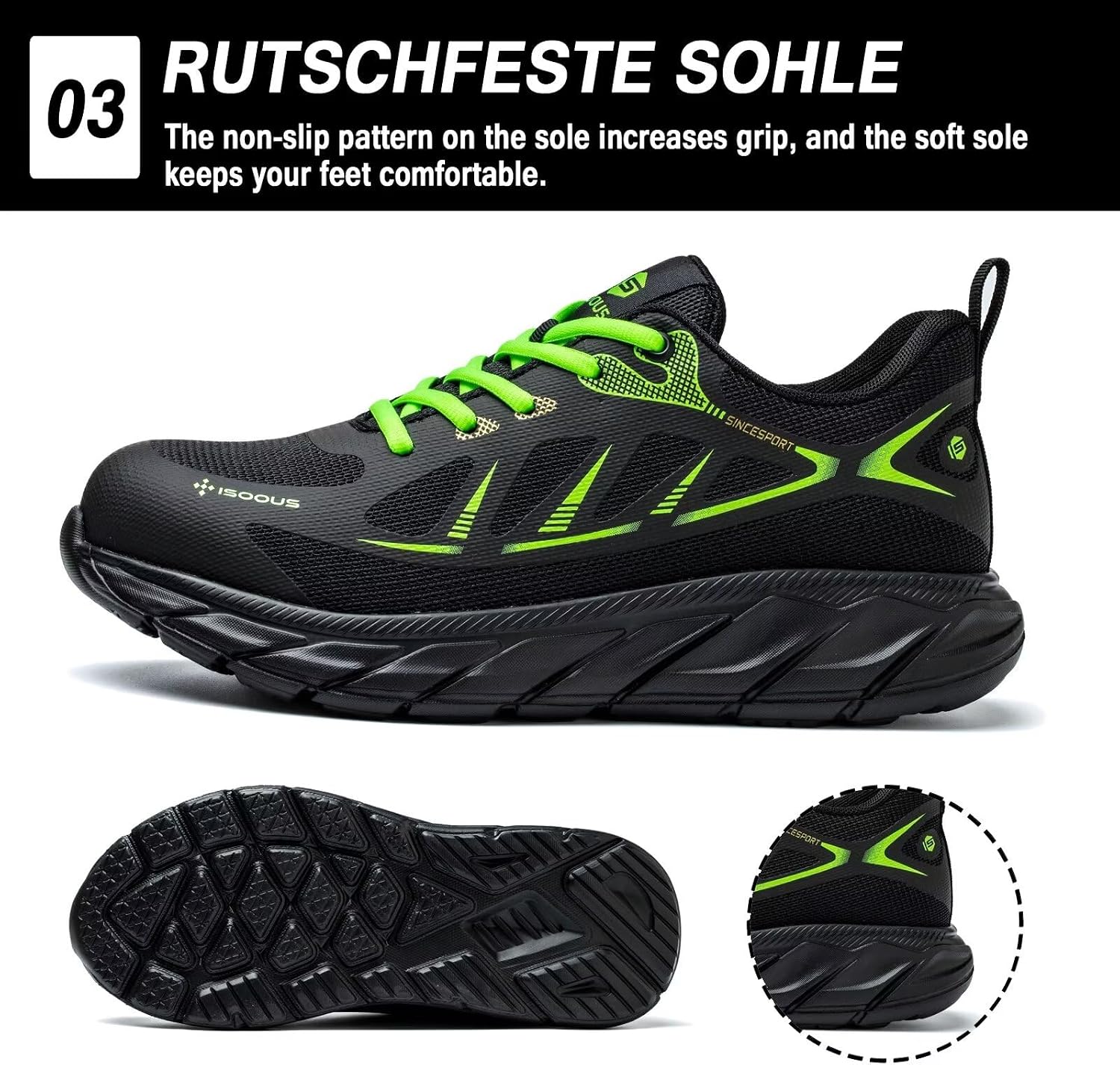 Thumbnail 4 de Scarpe Antinfortunistiche Uomo 200J Punta in acciaio