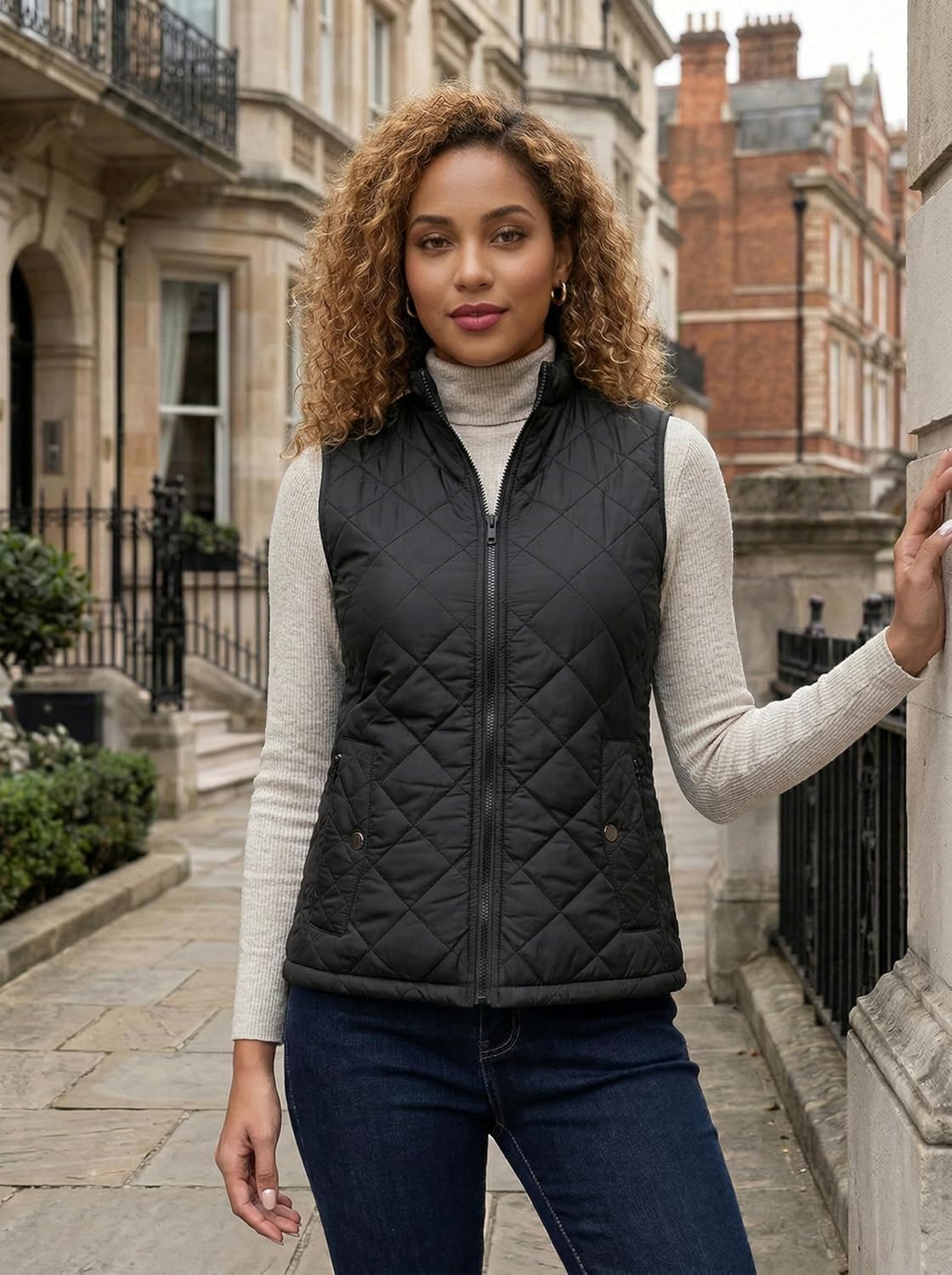 Thumbnail 6 de Fuinloth Quilted Vest lightweight zip gilet