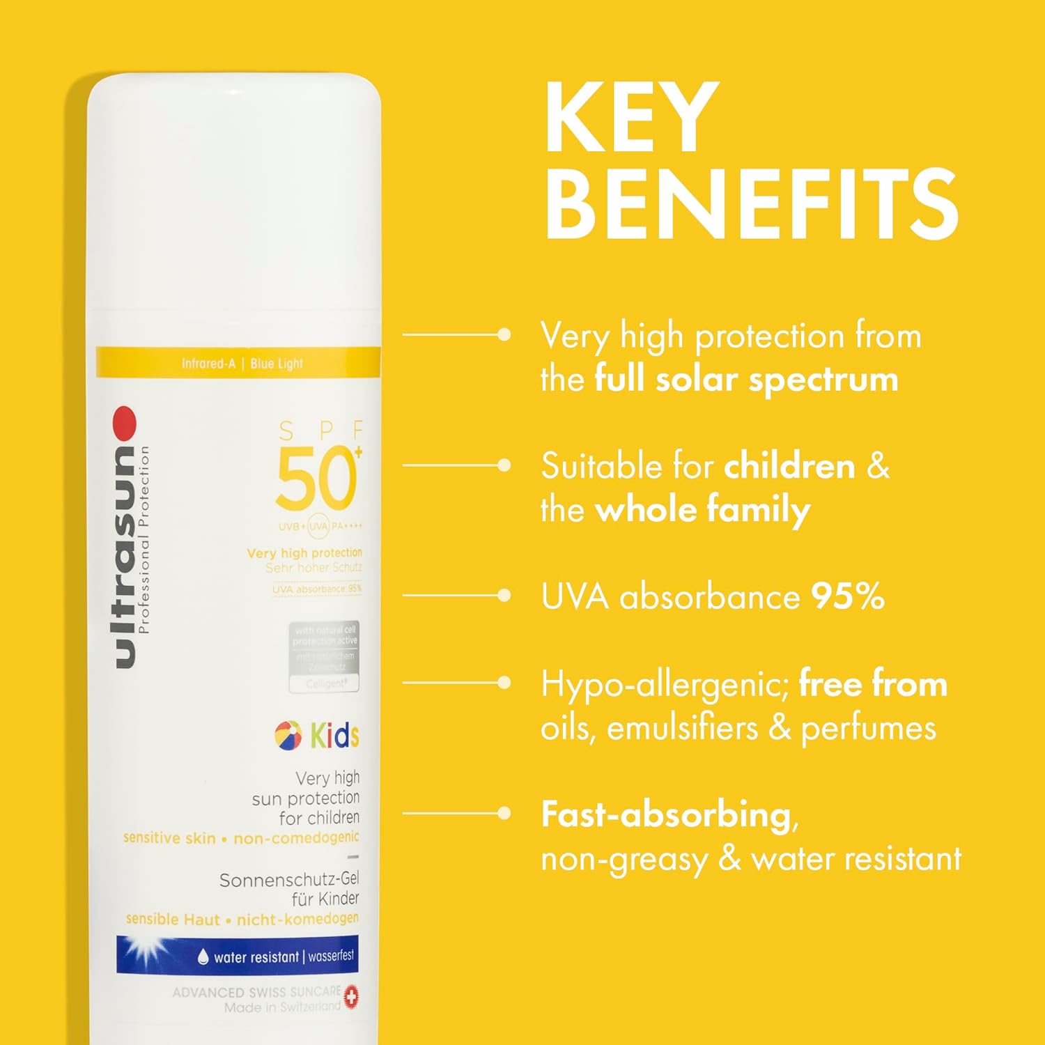 Thumbnail 2 de ultrasun Kids Sunscreen SPF50+ (White, Unscented) 150ml