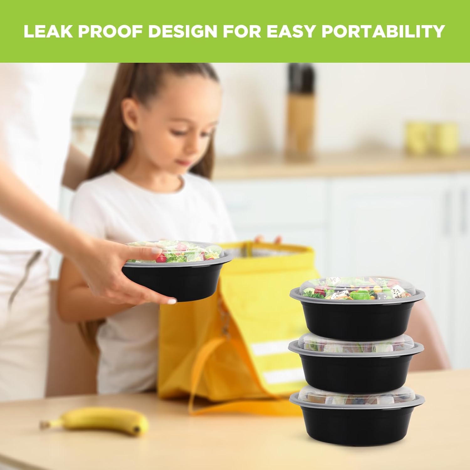 Detalle 1 de WGCC 50-Pack 32oz Meal Prep Containers