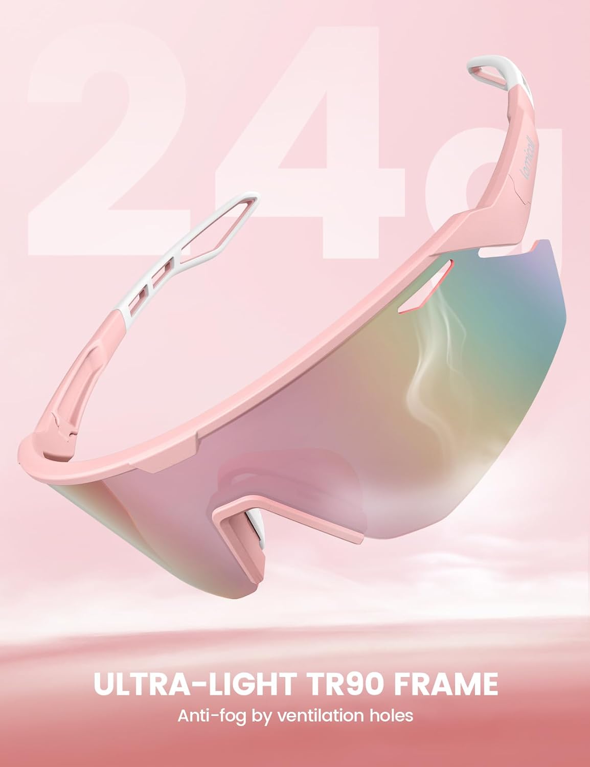 Detalle 2 de Lamicall Polarized Cycling Sunglasses 26g