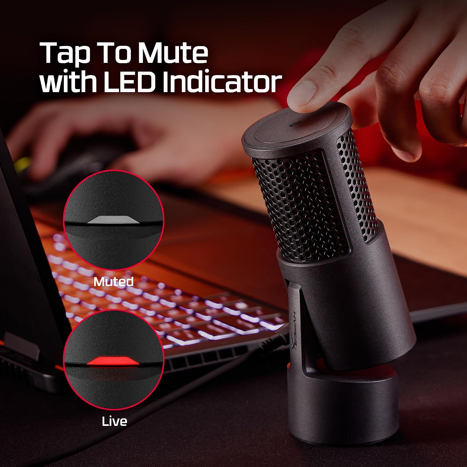 Thumbnail 5 de HyperX SoloCast 2: Compact USB Condenser Microphone for PC