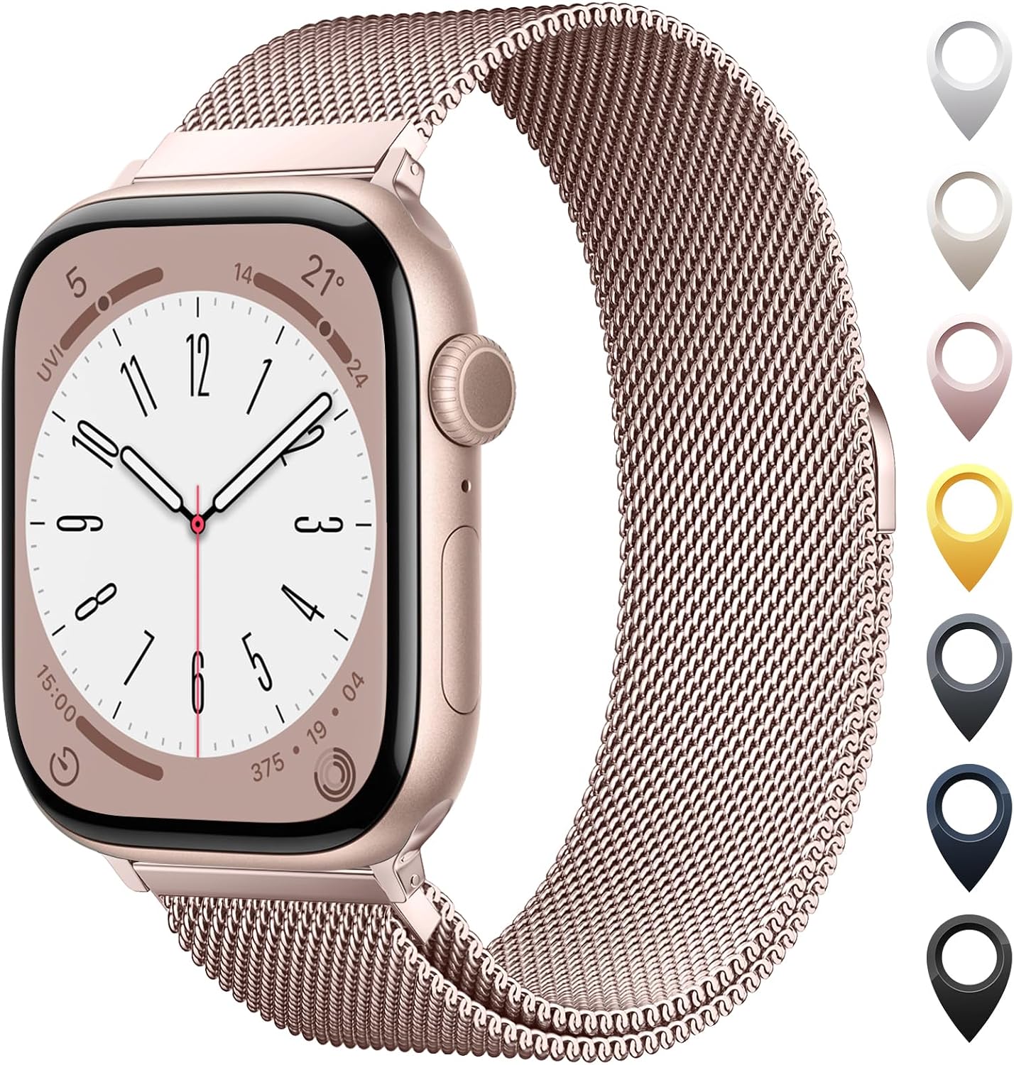 Detalle de Original Stainless Steel Mesh Loop 42mm Magnetic