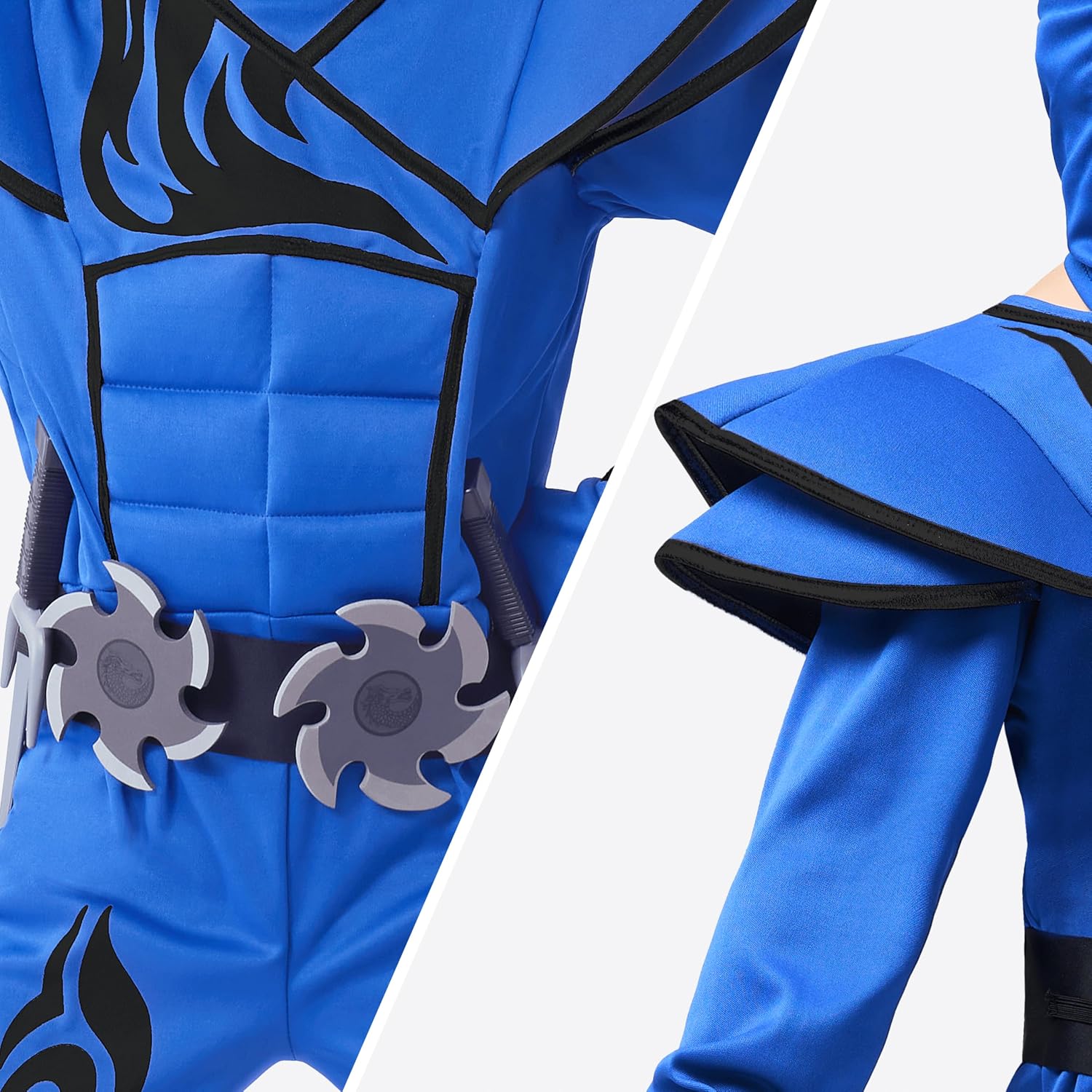 Thumbnail 4 de Spooktacular Blue Ninja Costume for Kids
