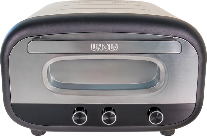 Thumbnail 1 de Unold PIZZAOFEN Alfredo – Pizzaofen bis 450 °C mit Steinofengeschmack und Programmen