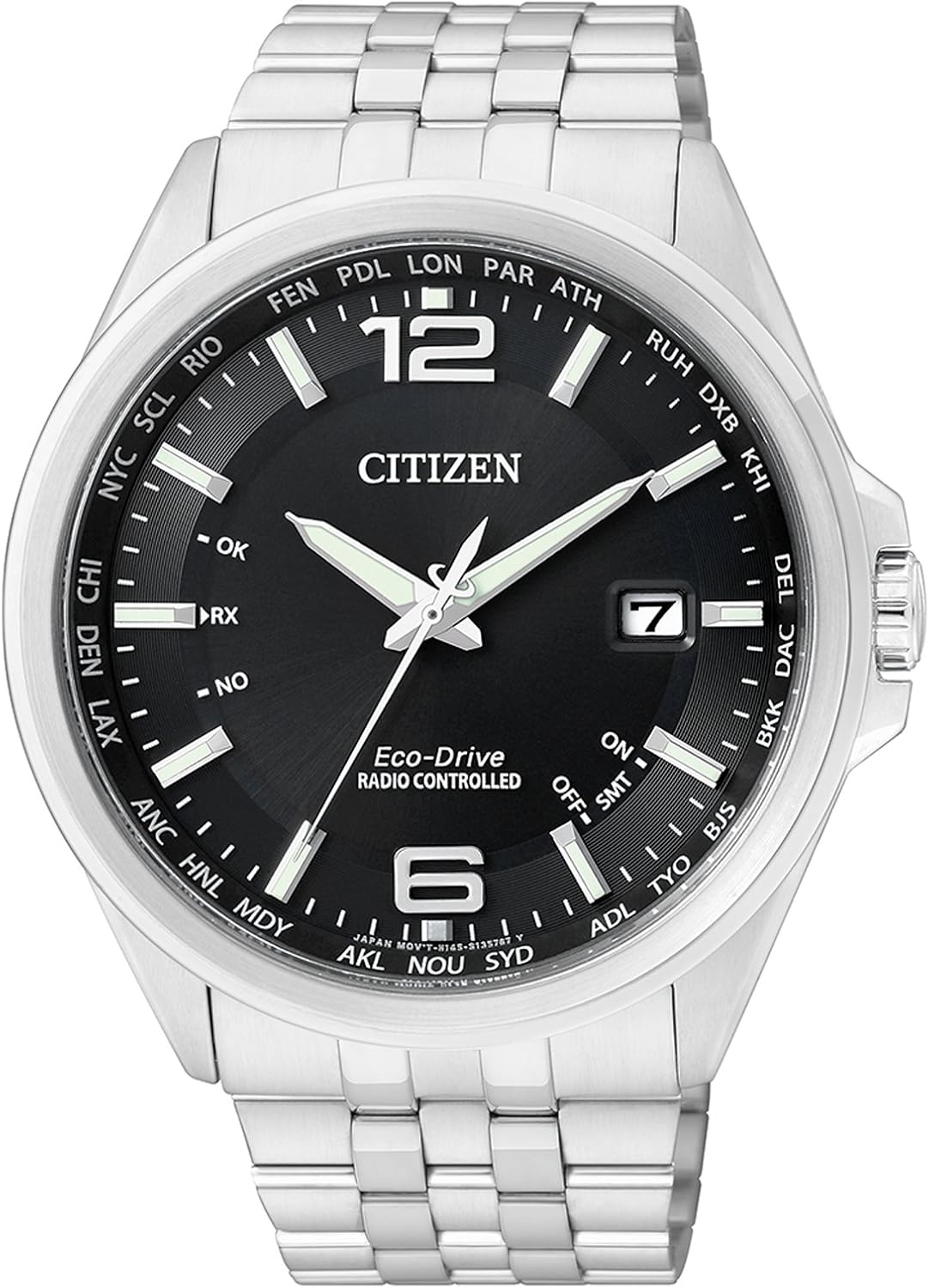 Detalle de Citizen Herren Analog Eco-Drive 10 bar