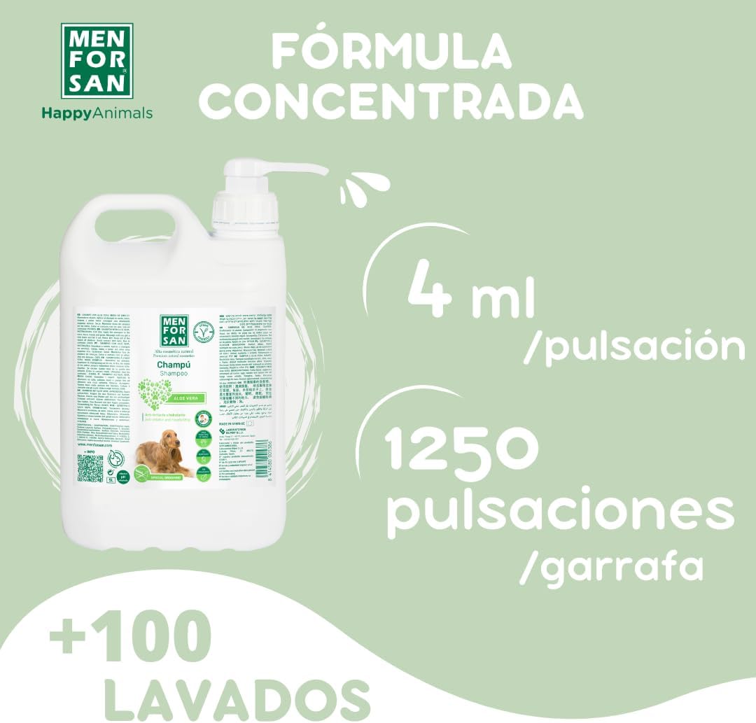 Detalle de Shampooing Men for San Chien Aloe Vera (5 L)