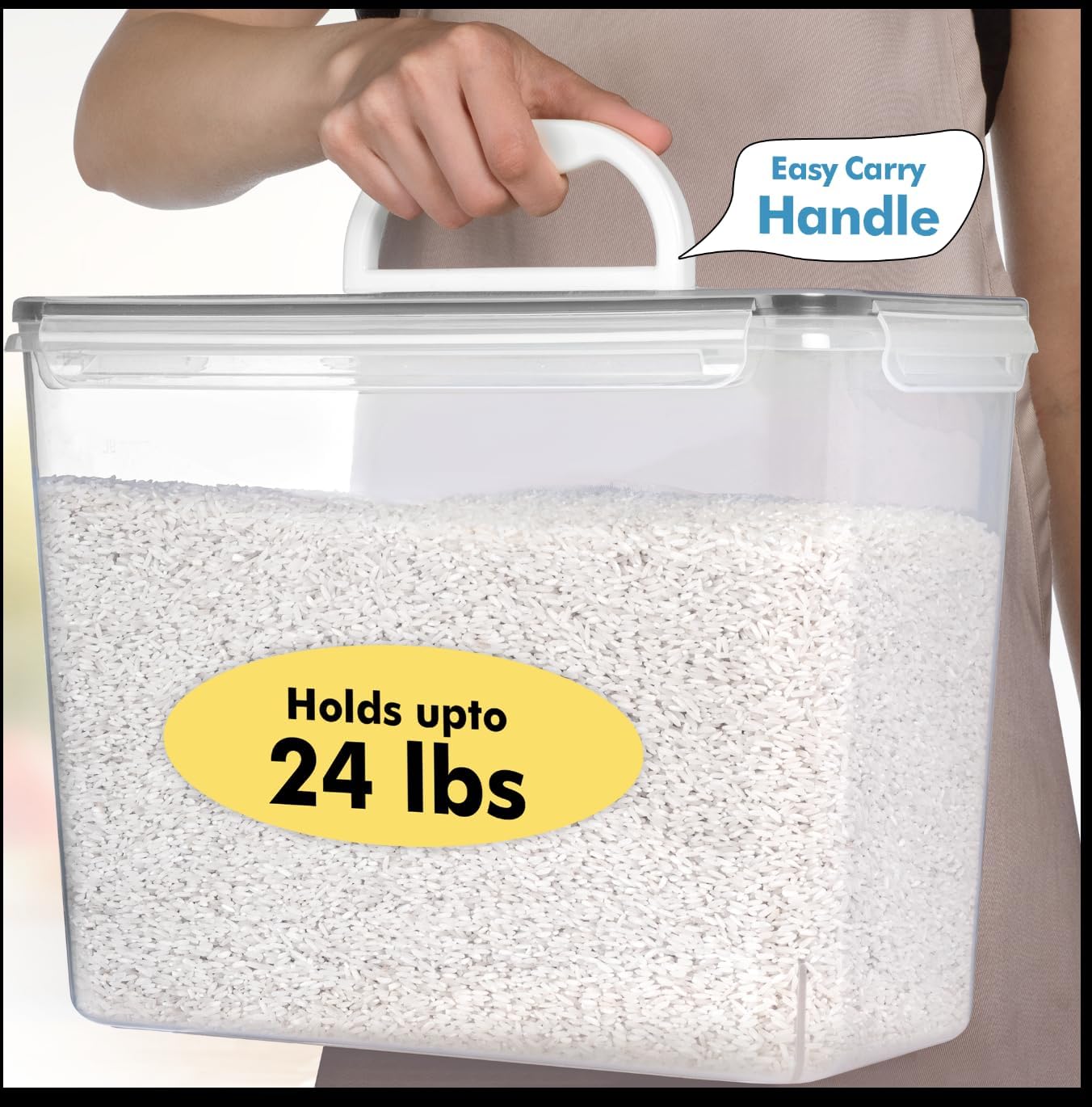 Thumbnail 1 de Shazo 2 PC 11L Airtight Food Storage