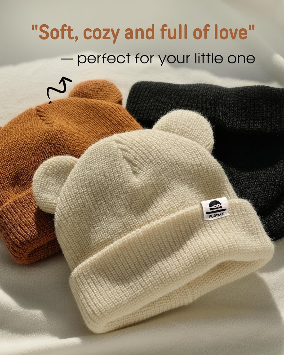 Thumbnail 1 de FURTALK Baby Beanie 2 Sizes
