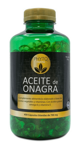 Phytofarma Aceite de Onagra 700 mg 450 cápsulas blandas 🌿