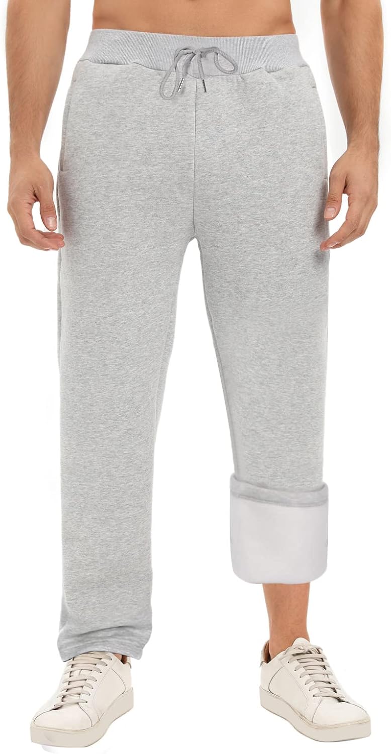 Thumbnail 4 de TOMEEK Tracksuit Bottoms Men fleece-lined joggers