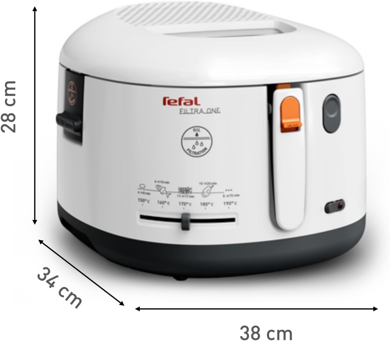 Thumbnail 4 de Tefal Fritteuse mit Ölfilter 150–190°C 🍟