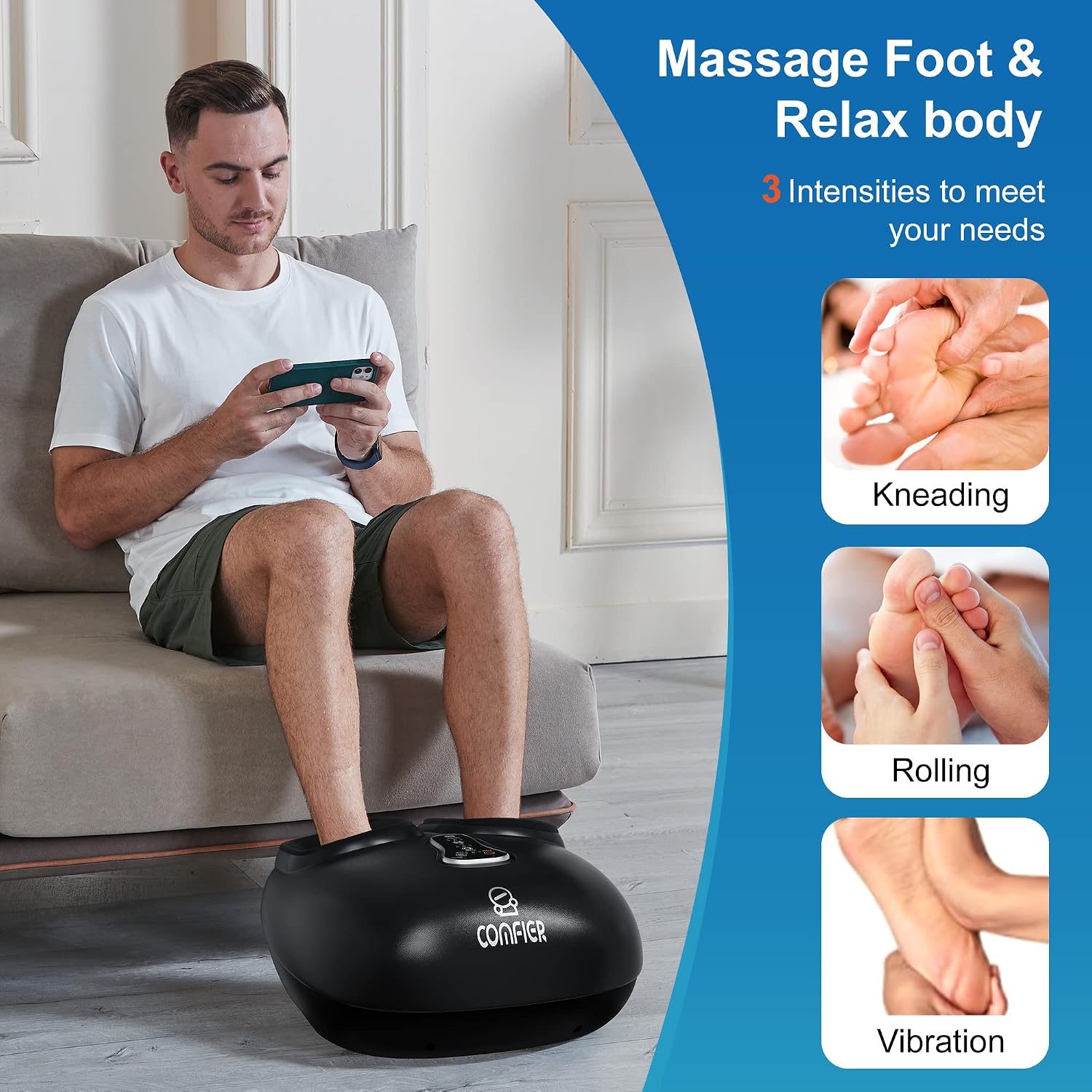 Thumbnail 4 de COMFIER Massaggiatore Plantare con Shiatsu 13