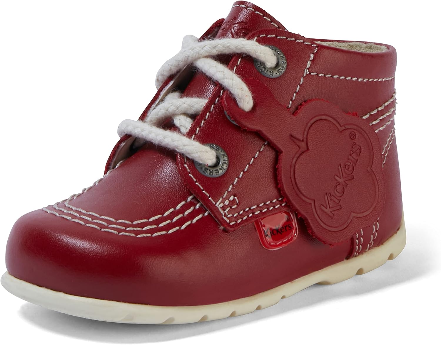 Detalle de Kickers Unisex Baby Kick Hi Zip Ankle Boots – extra flexibility for easy on and off