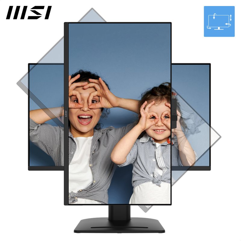 Thumbnail 1 de MSI Pro MP275QPDG 27" QHD 100 Hz IPS con cámara y USB-C